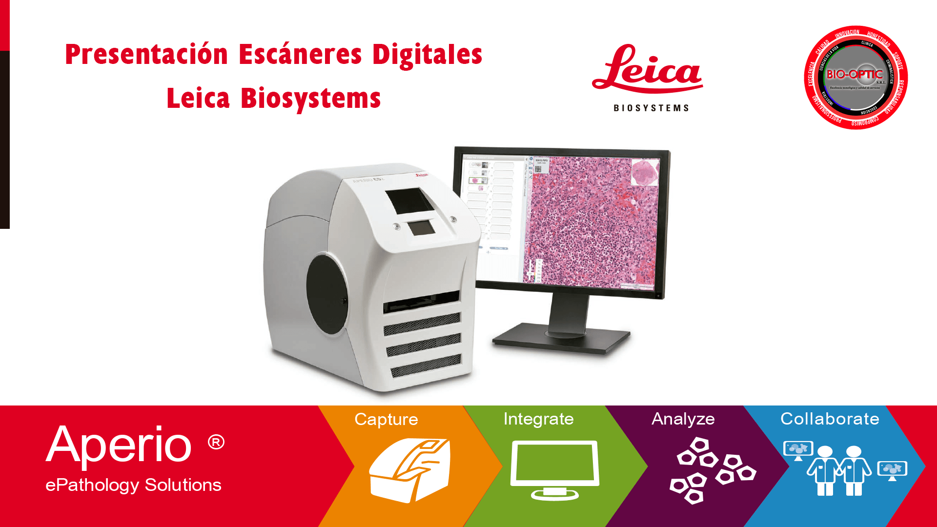 Presentación Escáneres Digitales Leica Biosystems