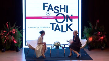 Mercedes Benz Fashion Talk en Buenos Aires junto a Carolina Herrera de Báez